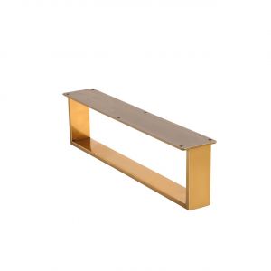 24'' Fiore Free Standing Bathroom Vanity w/ Gold Legs - Oakwood