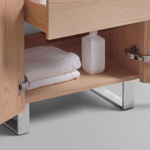 24'' Fiore Free Standing Modern Bathroom Vanity - Oakwood