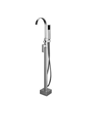 Aqua Arcco Floor Mounted Soaker Tub Faucet – Chrome