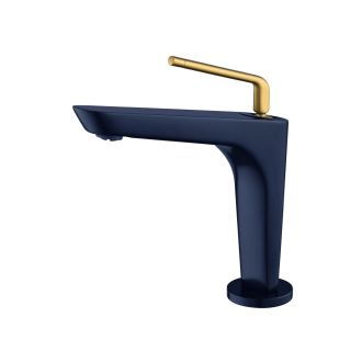 Aqua Saggio Single Lever Bathroom Vanity Faucet – Blue