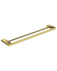 Aqua Chiaro 24″ Double Towel Bar – Brushed Gold