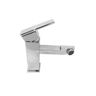 Aqua Piazza Single Lever Bathroom Vanity Faucet w/ 360° rotating Spout - Chrome