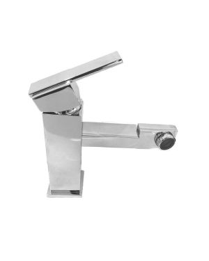 Aqua Piazza Single Lever Bathroom Vanity Faucet w/ 360° rotating Spout – Chrome