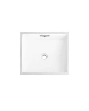 Kube 15.7″ White Undermount Reinforced Acrylic Sink