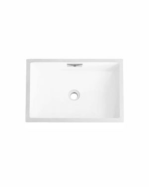 Kube 20.5″ White Undermount Reinforced Acrylic Sink