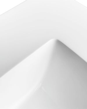 24”x19.75” KubeBath White Quartz Counter-Top W/ Under-Mount Sink