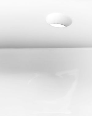 48” x 19.75” KubeBath White Quartz Counter-Top W/ Under-Mount Sink