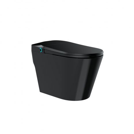 KubeBath Klenz Smart Toilet w/ Installation Hardware – Matte Black
