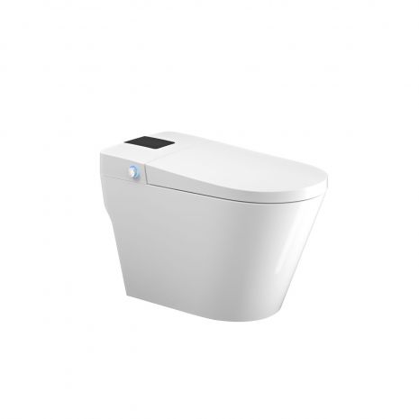 KubeBath Lumi Smart Toilet w/ Installation Hardware – White