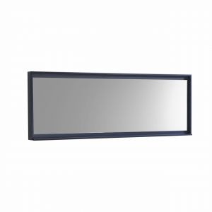 70" Wide Mirror w/ Shelf - Navy Blue