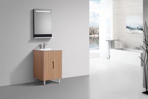 24'' Fiore Free Standing Modern Bathroom Vanity - Oakwood