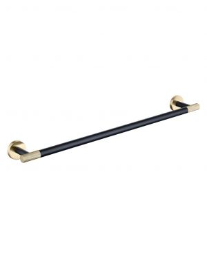 Aqua RONDO 24″ Towel Bar – Gold & Black