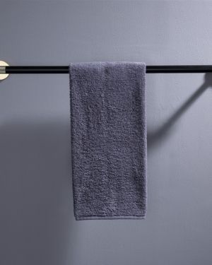Aqua RONDO 24″ Towel Bar – Gold & Black