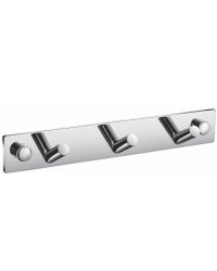 Aqua Chiaro Robe Hook W/ 3 Hooks – Chrome