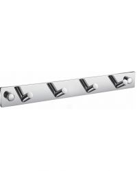 Aqua Chiaro Robe Hook W/ 4 Hooks – Chrome