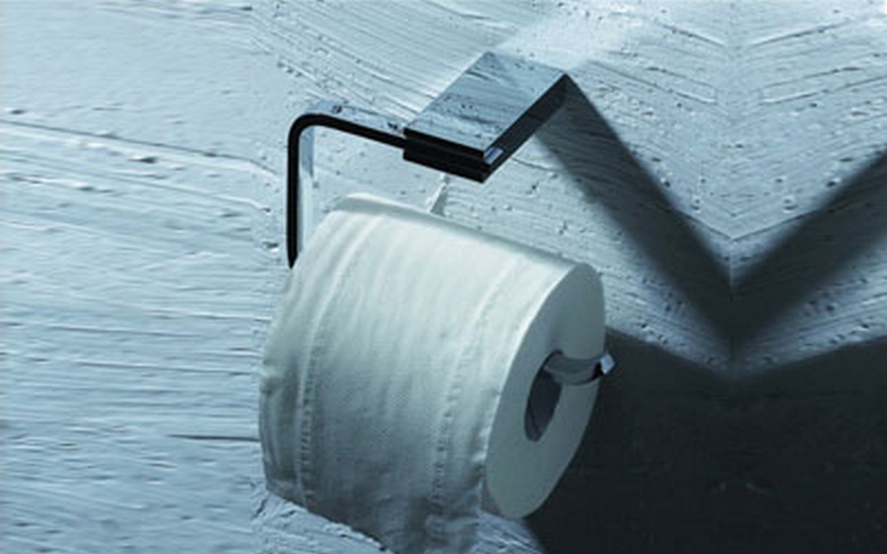 Aqua FINO Toilet Paper Holder – Chrome