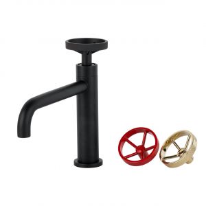Aqua Loft Single Lever Bathroom Vanity Faucet - Matte Black