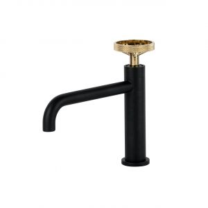Aqua Loft Single Lever Bathroom Vanity Faucet - Matte Black