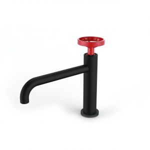 Aqua Loft Single Lever Bathroom Vanity Faucet - Matte Black