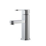 Aqua Roundo Single Hole Mount Bathroom Vanity Faucet - Chrome