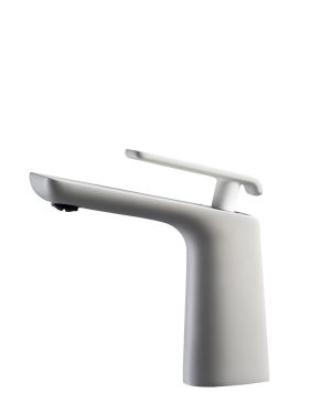 Aqua Adatto Single Lever Faucet – Chrome and White