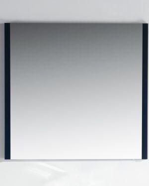 AQUA 35″ Mirror – Navy Blue