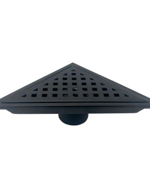 Kube 6.5″ Triangle Stainless Steel Pixel Grate – Matte Black