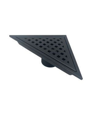 Kube 6.5″ Triangle Stainless Steel Pixel Grate – Matte Black