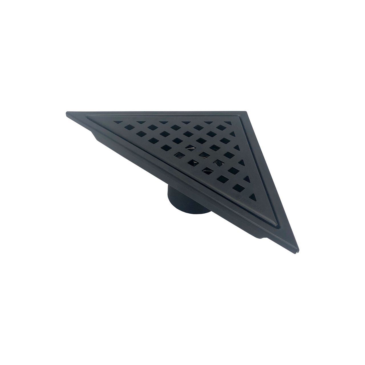 Kube 6.5" Triangle Stainless Steel Pixel Grate - Matte Black