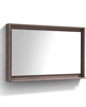 48″ Wide Mirror w/ Shelf – Butternut