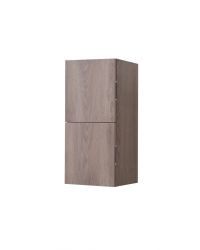 Bathroom Butternut Linen Side Cabinet w/ 2 Storage Areas